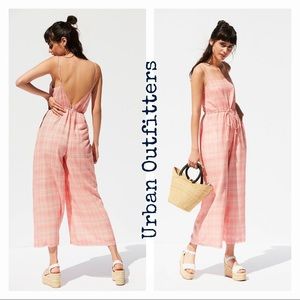 🌷3 for 20 | UO Audra Gingham Jumpsuit | NEW
